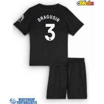 Tottenham Hotspur Radu Dragusin #3 Replica Away Minikit 2025-26 Short Sleeve (+ pants)